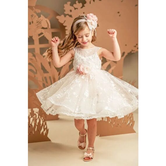 Baby Bloom Φόρεμα Βάπτισης 126.117.6980 - Ρούχα Βάπτισης για Κορίτσι στο Oneirokosmos