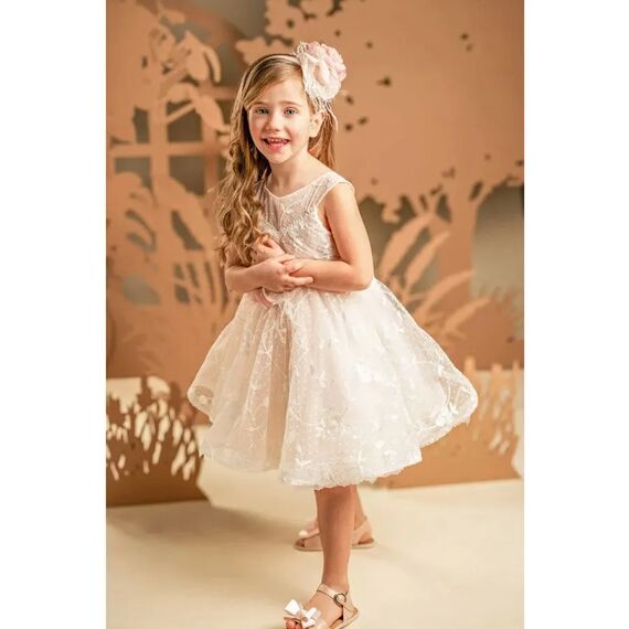 Baby Bloom Φόρεμα Βάπτισης 126.117.6980 - Ρούχα Βάπτισης για Κορίτσι στο Oneirokosmos