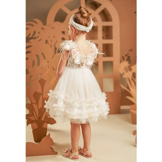 Baby Bloom Φόρεμα Βάπτισης 126.118.8290 - Ρούχα Βάπτισης για Κορίτσι στο Oneirokosmos