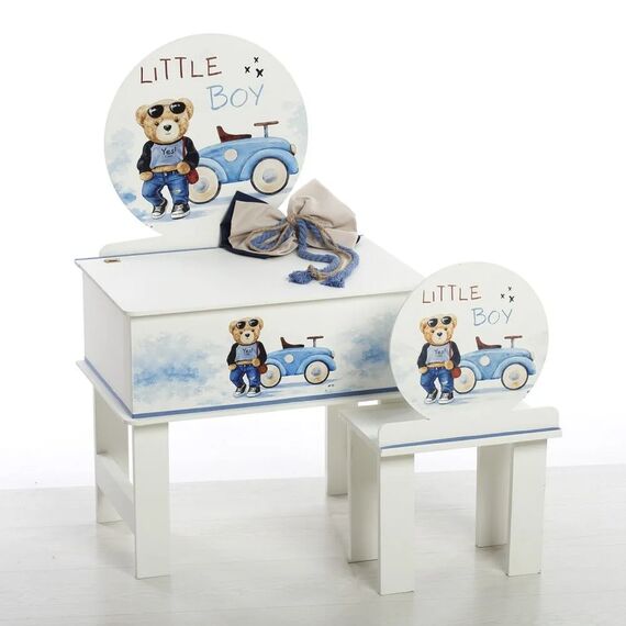 Bellissimo Σετ Βάπτισης με Θέμα "Cool Little Boy" 2621 - Για Αγόρι στο Oneirokosmos