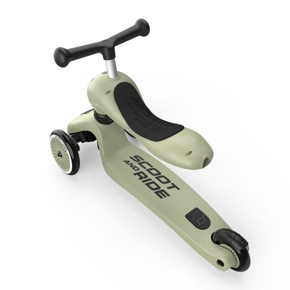 Scoot And Ride Πατίνι Highway Kick 1 Olive - Πατίνια & Κράνη στο Oneirokosmos