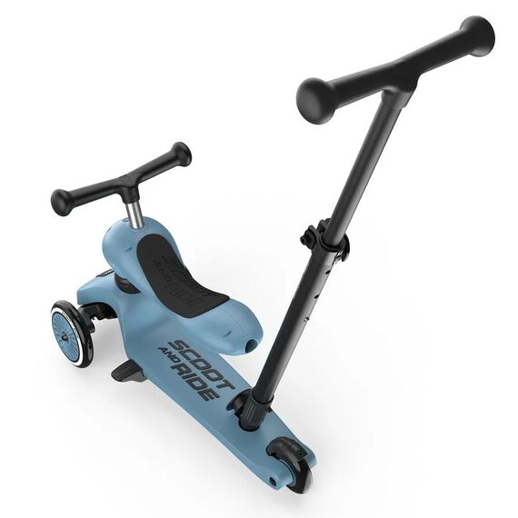 Scoot And Ride Πατίνι Highway Kick 1 Push and Go Steel - Πατίνια & Κράνη στο Oneirokosmos