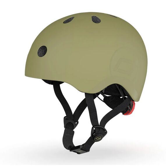 Scoot And Ride Παιδικό Κράνος  Olive S-M (51-55cm) 00008 - Πατίνια & Κράνη στο Oneirokosmos