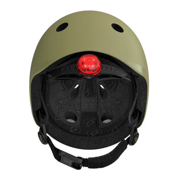 Scoot And Ride Παιδικό Κράνος  Olive S-M (51-55cm) 00008 - Πατίνια & Κράνη στο Oneirokosmos