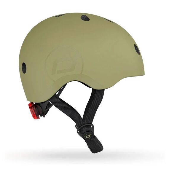 Scoot And Ride Παιδικό Κράνος  Olive S-M (51-55cm) 00008 - Πατίνια & Κράνη στο Oneirokosmos