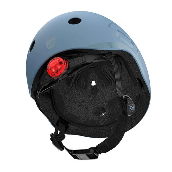 Scoot And Ride Παιδικό Κράνος Steel S-M (51-55cm) 96369 - Πατίνια & Κράνη στο Oneirokosmos