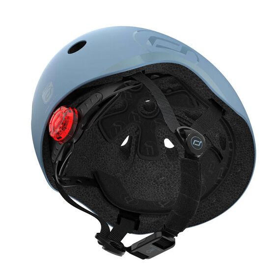 Scoot And Ride Παιδικό Κράνος Steel S-M (51-55cm) 96369 - Πατίνια & Κράνη στο Oneirokosmos