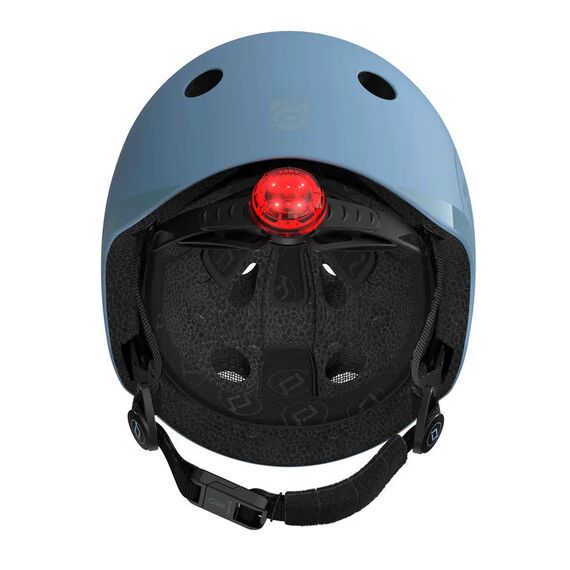Scoot And Ride Παιδικό Κράνος Steel S-M (51-55cm) 96369 - Πατίνια & Κράνη στο Oneirokosmos