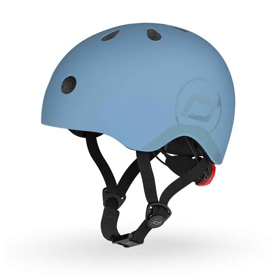 Scoot And Ride Παιδικό Κράνος Steel S-M (51-55cm) 96369 - Πατίνια & Κράνη στο Oneirokosmos