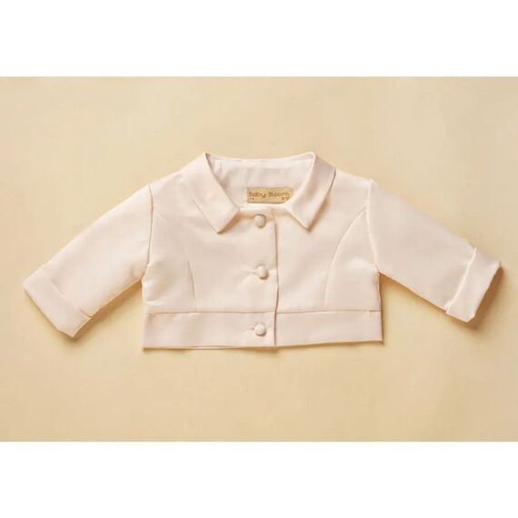 Baby Bloom Ζακετάκι για Kορίτσι Z26.02.2580 - Ρούχα Βάπτισης για Κορίτσι στο Oneirokosmos
