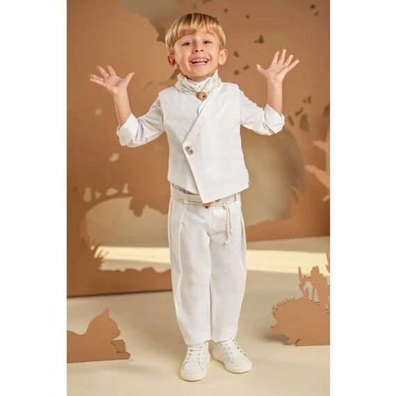 Baby Bloom Βαπτιστικό Σέτ Αγορίστικο 126.01.8970 - Ρούχα Βάπτισης για Αγόρι στο Oneirokosmos