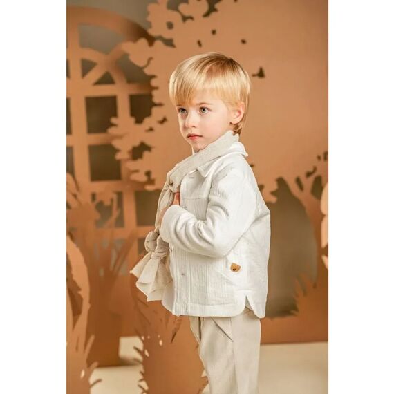 Baby Bloom Βαπτιστικό Σέτ Αγορίστικο 126.05.9270 - Ρούχα Βάπτισης για Αγόρι στο Oneirokosmos