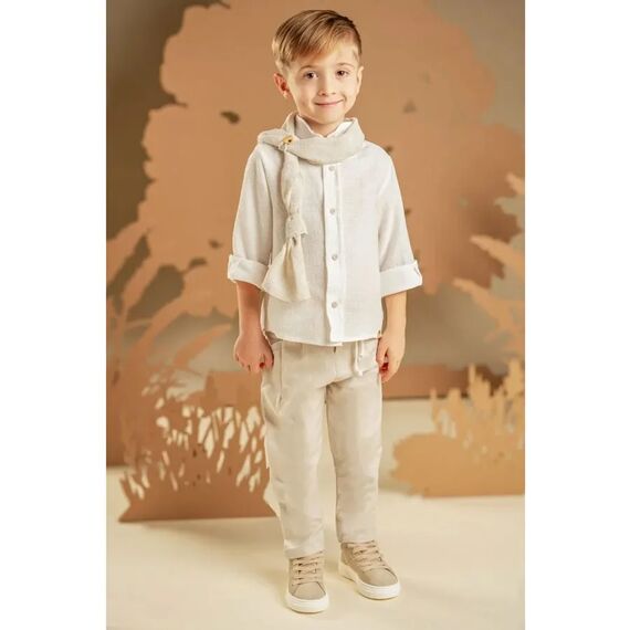 Baby Bloom Βαπτιστικό Σέτ Αγορίστικο 126.07.5570 - Ρούχα Βάπτισης για Αγόρι στο Oneirokosmos