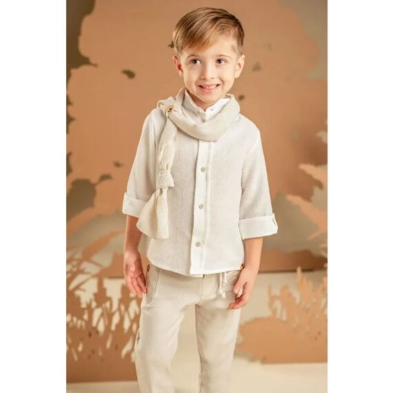 Baby Bloom Βαπτιστικό Σέτ Αγορίστικο 126.07.5570 - Ρούχα Βάπτισης για Αγόρι στο Oneirokosmos