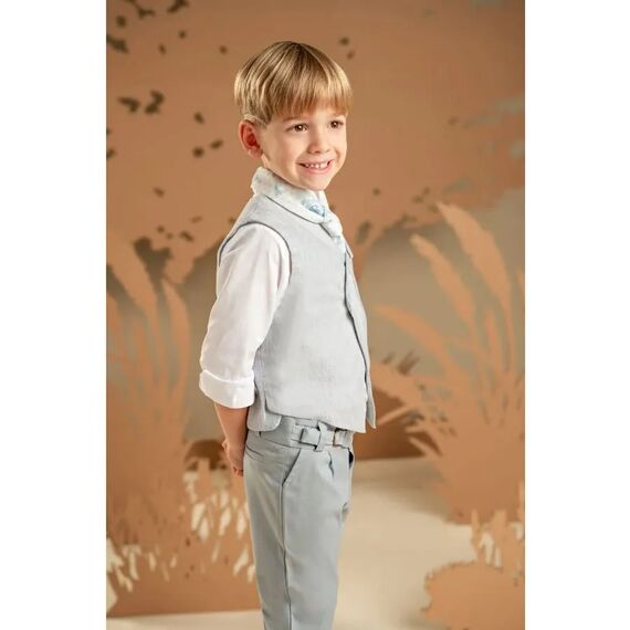 Baby Bloom Βαπτιστικό Σέτ Αγορίστικο 126.10.7580 - Ρούχα Βάπτισης για Αγόρι στο Oneirokosmos