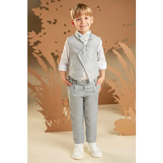 Baby Bloom Βαπτιστικό Σέτ Αγορίστικο 126.10.7580 - Ρούχα Βάπτισης για Αγόρι στο Oneirokosmos