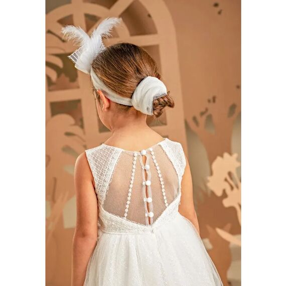 Baby Bloom Φόρεμα Βάπτισης 126.123.7580 - Ρούχα Βάπτισης για Κορίτσι στο Oneirokosmos