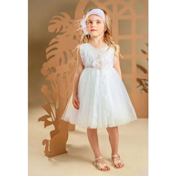 Baby Bloom Φόρεμα Βάπτισης 126.124.7580 - Ρούχα Βάπτισης για Κορίτσι στο Oneirokosmos