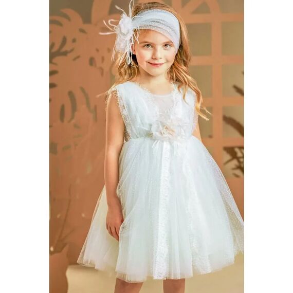 Baby Bloom Φόρεμα Βάπτισης 126.124.7580 - Ρούχα Βάπτισης για Κορίτσι στο Oneirokosmos
