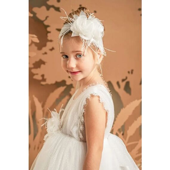 Baby Bloom Φόρεμα Βάπτισης 126.125.6580 - Ρούχα Βάπτισης για Κορίτσι στο Oneirokosmos