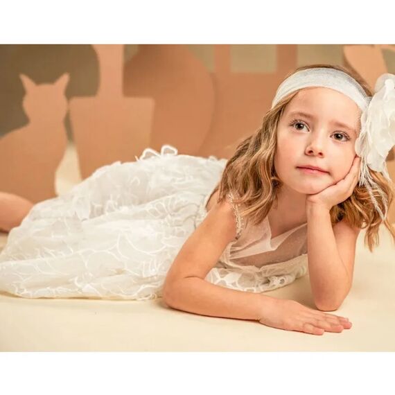 Baby Bloom Φόρεμα Βάπτισης 126.126.6580 - Ρούχα Βάπτισης για Κορίτσι στο Oneirokosmos