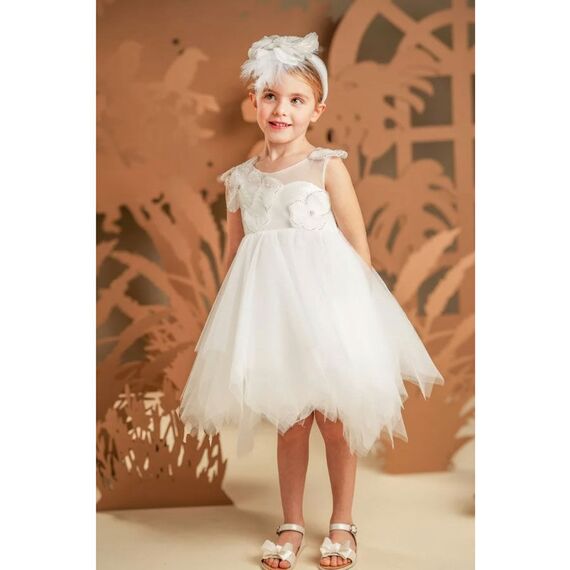 Baby Bloom Φόρεμα Βάπτισης 126.127.7980 - Ρούχα Βάπτισης για Κορίτσι στο Oneirokosmos