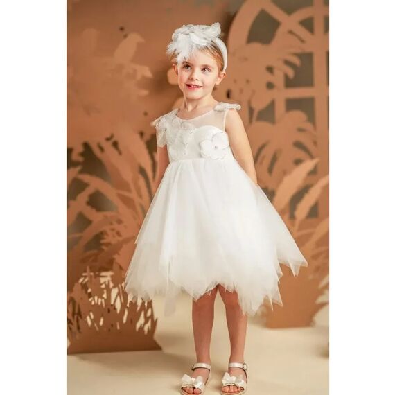 Baby Bloom Φόρεμα Βάπτισης 126.127.7980 - Ρούχα Βάπτισης για Κορίτσι στο Oneirokosmos