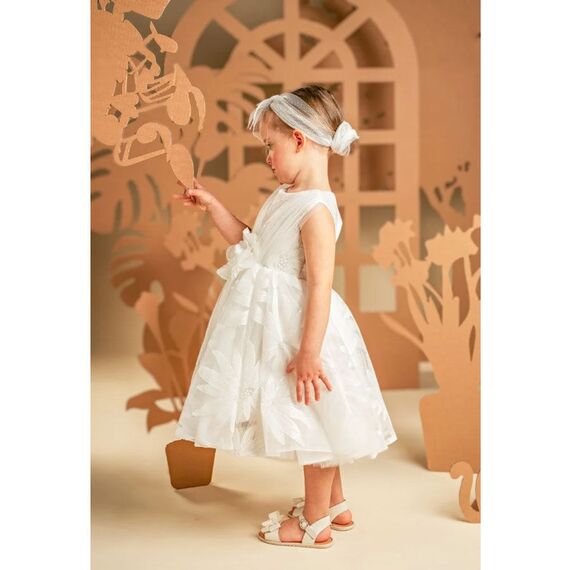 Baby Bloom Φόρεμα Βάπτισης 126.128.8570 - Ρούχα Βάπτισης για Κορίτσι στο Oneirokosmos