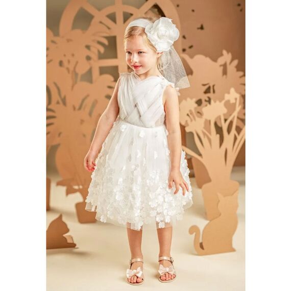 Baby Bloom Φόρεμα Βάπτισης 126.130.8570 - Ρούχα Βάπτισης για Κορίτσι στο Oneirokosmos