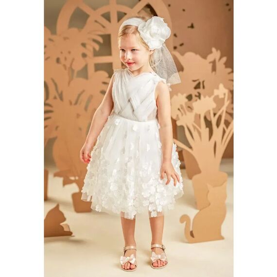 Baby Bloom Φόρεμα Βάπτισης 126.130.8570 - Ρούχα Βάπτισης για Κορίτσι στο Oneirokosmos