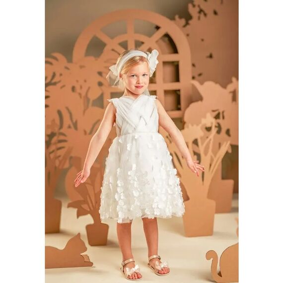 Baby Bloom Φόρεμα Βάπτισης 126.130.8570 - Ρούχα Βάπτισης για Κορίτσι στο Oneirokosmos