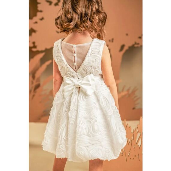 Baby Bloom Φόρεμα Βάπτισης 126.131.7980 - Ρούχα Βάπτισης για Κορίτσι στο Oneirokosmos