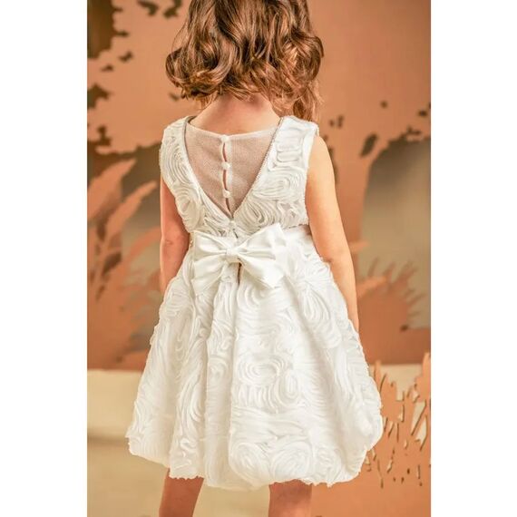 Baby Bloom Φόρεμα Βάπτισης 126.131.7980 - Ρούχα Βάπτισης για Κορίτσι στο Oneirokosmos