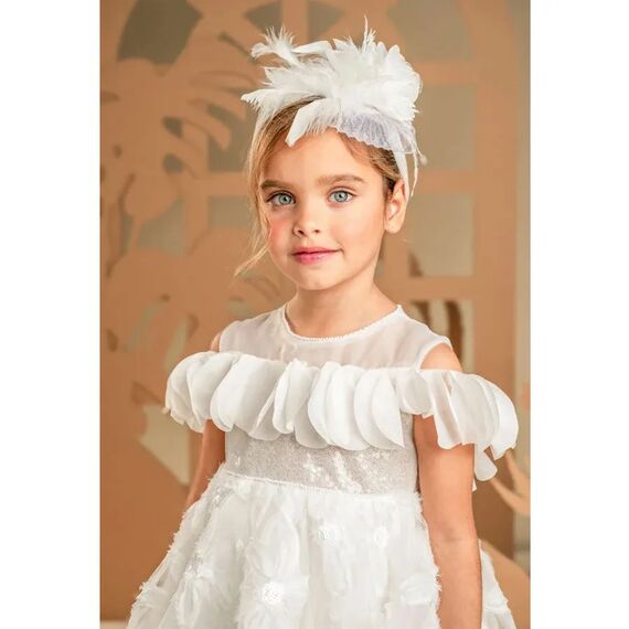 Baby Bloom Φόρεμα Βάπτισης 126.132.8970 - Ρούχα Βάπτισης για Κορίτσι στο Oneirokosmos