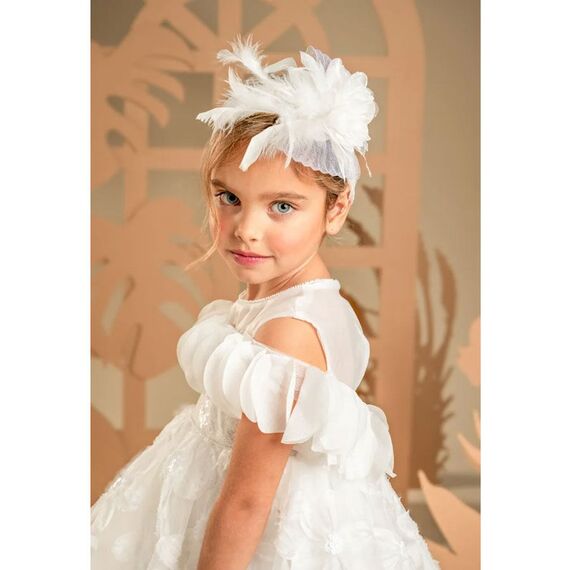 Baby Bloom Φόρεμα Βάπτισης 126.132.8970 - Ρούχα Βάπτισης για Κορίτσι στο Oneirokosmos