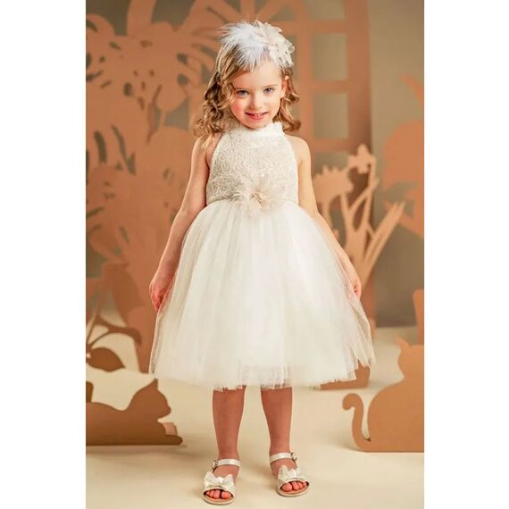 Baby Bloom Φόρεμα Βάπτισης 126.134.7580 - Ρούχα Βάπτισης για Κορίτσι στο Oneirokosmos