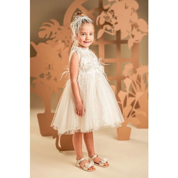 Baby Bloom Φόρεμα Βάπτισης 126.135.7580 - Ρούχα Βάπτισης για Κορίτσι στο Oneirokosmos