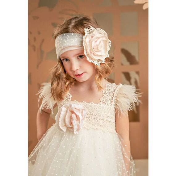 Baby Bloom Φόρεμα Βάπτισης 126.136.6590 - Ρούχα Βάπτισης για Κορίτσι στο Oneirokosmos
