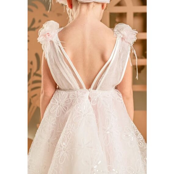 Baby Bloom Φόρεμα Βάπτισης 126.138.6980 - Ρούχα Βάπτισης για Κορίτσι στο Oneirokosmos