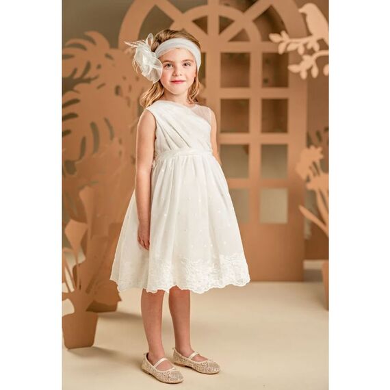 Baby Bloom Φόρεμα Βάπτισης 126.143.6980 - Ρούχα Βάπτισης για Κορίτσι στο Oneirokosmos