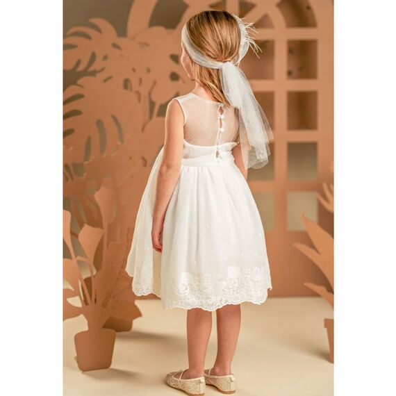 Baby Bloom Φόρεμα Βάπτισης 126.143.6980 - Ρούχα Βάπτισης για Κορίτσι στο Oneirokosmos