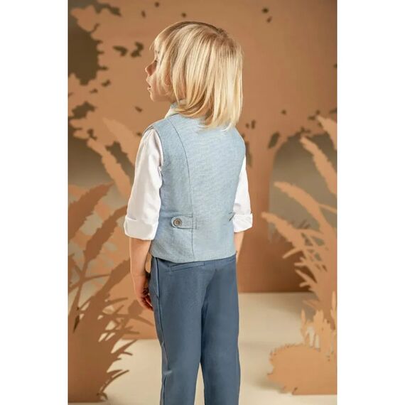Baby Bloom Βαπτιστικό Σέτ Αγορίστικο 126.16.7280 - Ρούχα Βάπτισης για Αγόρι στο Oneirokosmos