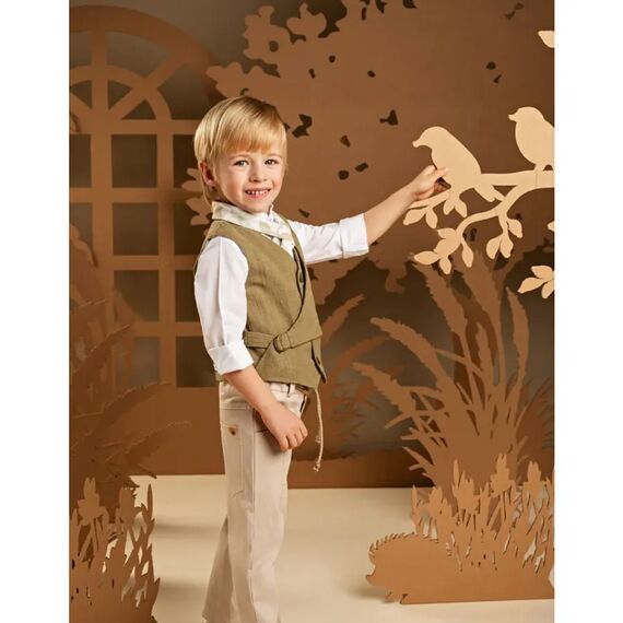 Baby Bloom Βαπτιστικό Σέτ Αγορίστικο 126.20.7980 - Ρούχα Βάπτισης για Αγόρι στο Oneirokosmos