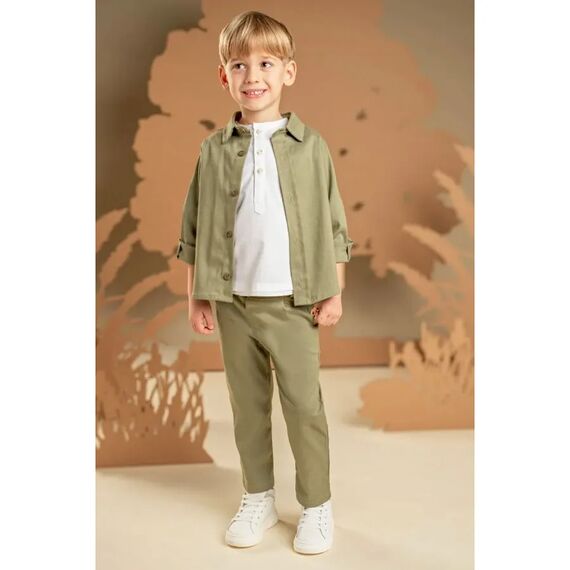 Baby Bloom Βαπτιστικό Σέτ Αγορίστικο 126.26.6570 - Ρούχα Βάπτισης για Αγόρι στο Oneirokosmos