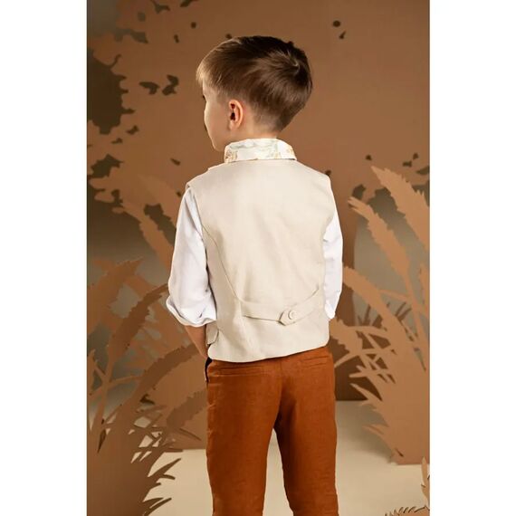 Baby Bloom Βαπτιστικό Σέτ Αγορίστικο 126.30.7580 - Ρούχα Βάπτισης για Αγόρι στο Oneirokosmos