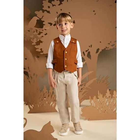 Baby Bloom Βαπτιστικό Σέτ Αγορίστικο 126.32.8570 - Ρούχα Βάπτισης για Αγόρι στο Oneirokosmos