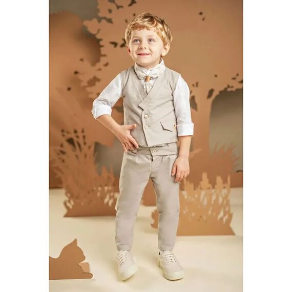 Baby Bloom Βαπτιστικό Σέτ Αγορίστικο 126.33.6570 - Ρούχα Βάπτισης για Αγόρι στο Oneirokosmos