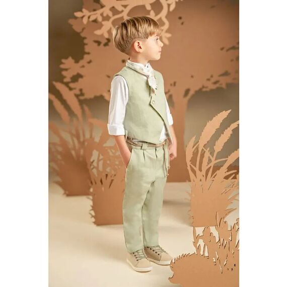 Baby Bloom Βαπτιστικό Σέτ Αγορίστικο 126.34.7980 - Ρούχα Βάπτισης για Αγόρι στο Oneirokosmos
