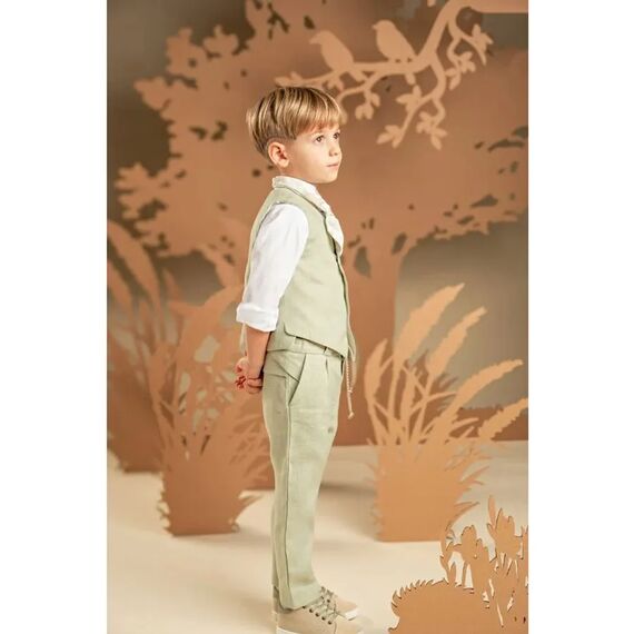 Baby Bloom Βαπτιστικό Σέτ Αγορίστικο 126.34.7980 - Ρούχα Βάπτισης για Αγόρι στο Oneirokosmos