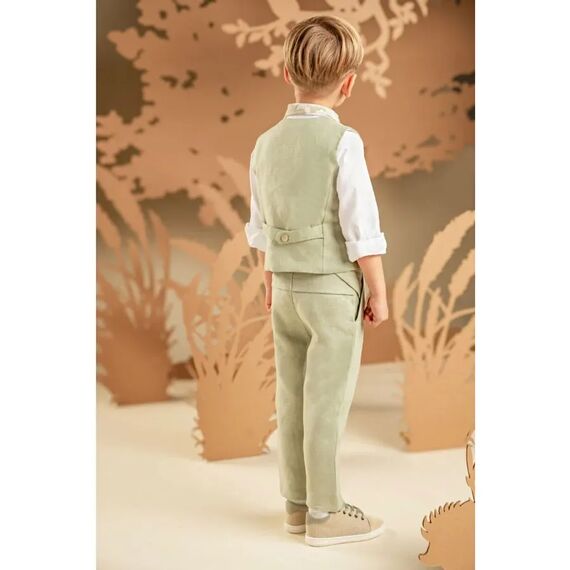 Baby Bloom Βαπτιστικό Σέτ Αγορίστικο 126.34.7980 - Ρούχα Βάπτισης για Αγόρι στο Oneirokosmos